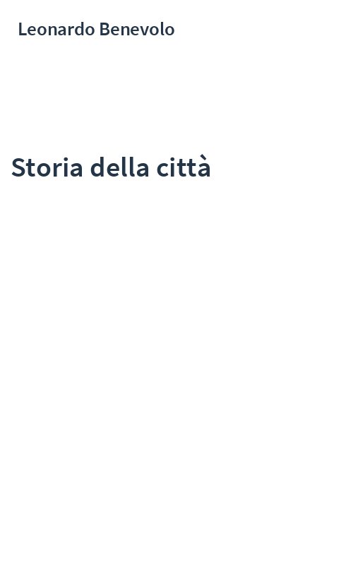 Storia della città