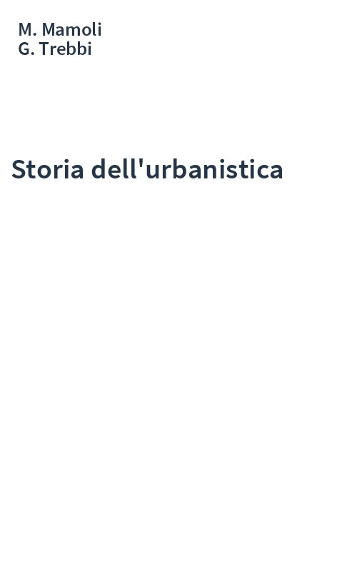 Storia dell'urbanistica