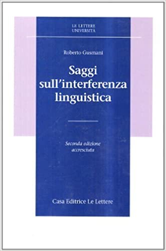 Saggi sull'interferenza linguistica