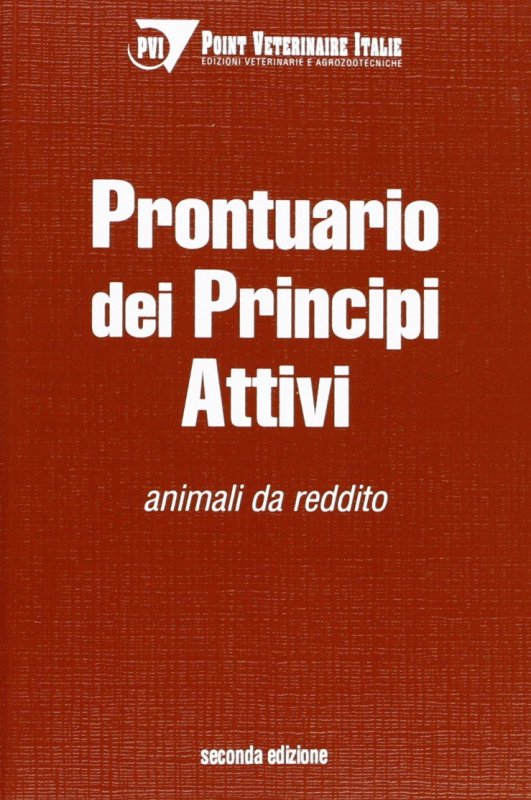 Prontuario dei principi attivi: animali da reddito