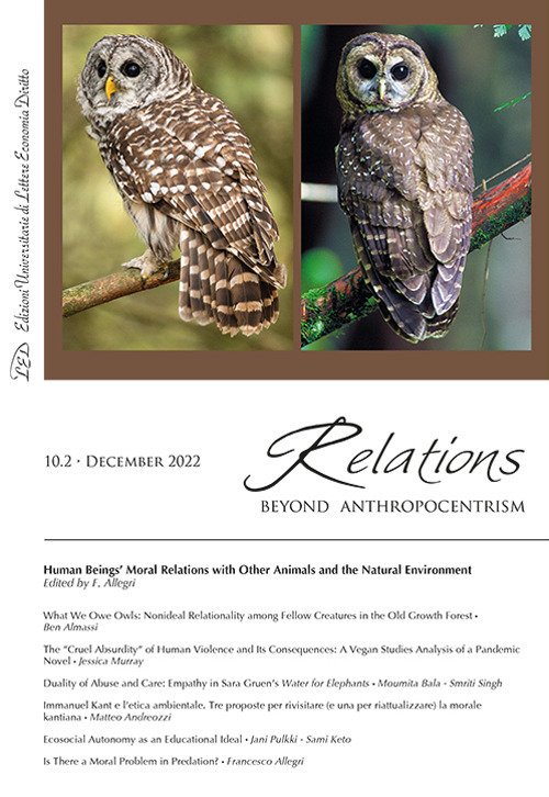 Relations. Beyond anthropocentrism