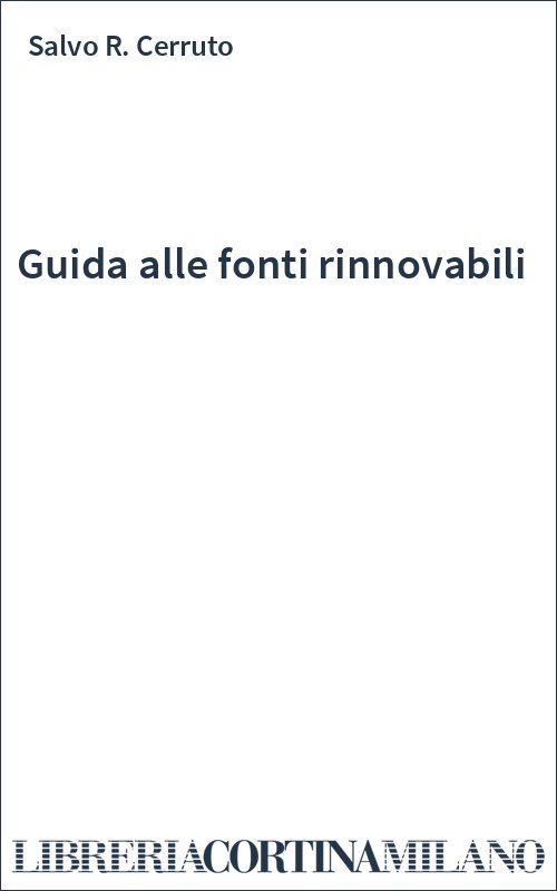 Guida alle fonti rinnovabili