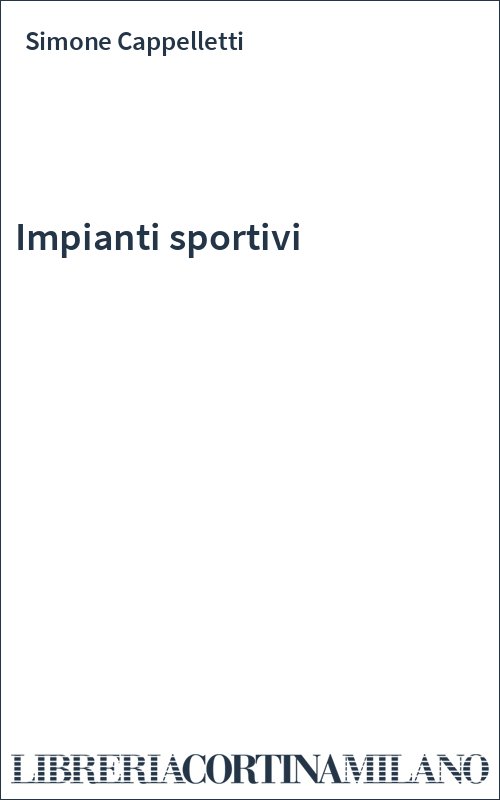 Impianti sportivi