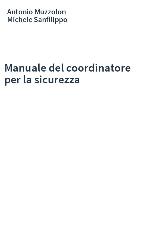 Manuale del coordinatore per la sicurezza