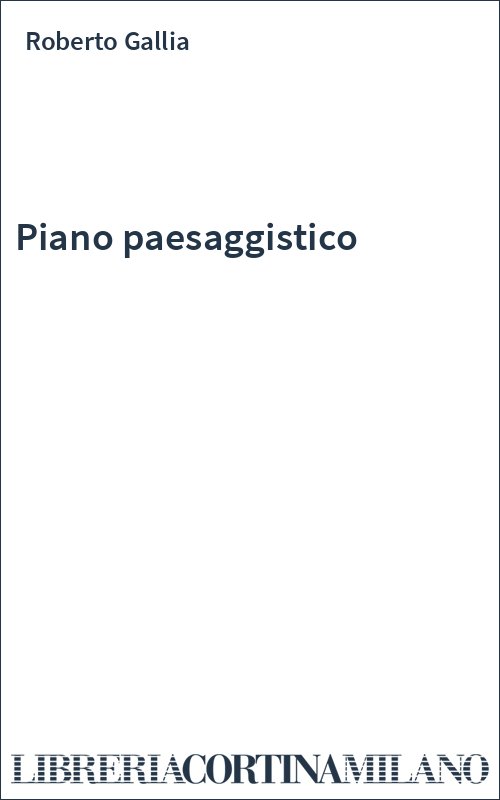 Piano paesaggistico