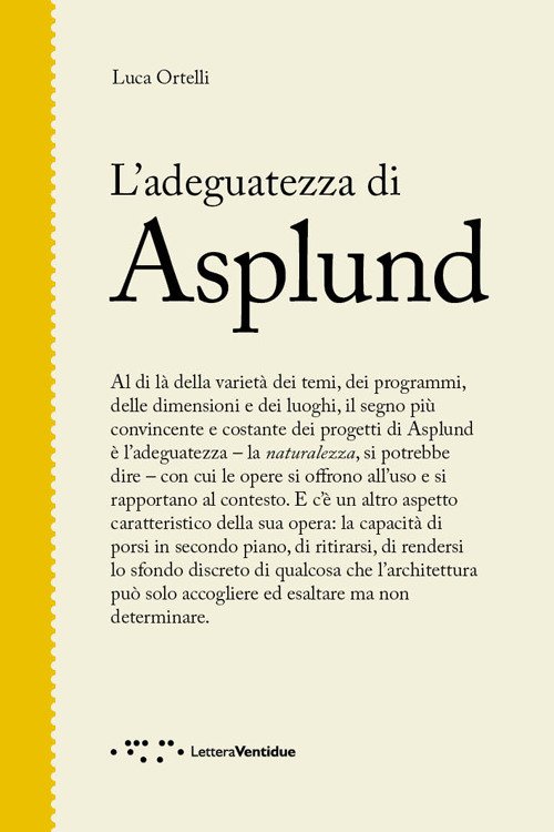 L'adeguatezza di Asplund