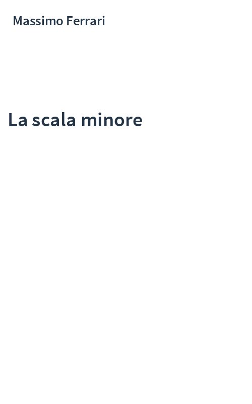 La scala minore