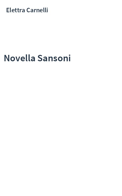 Novella Sansoni