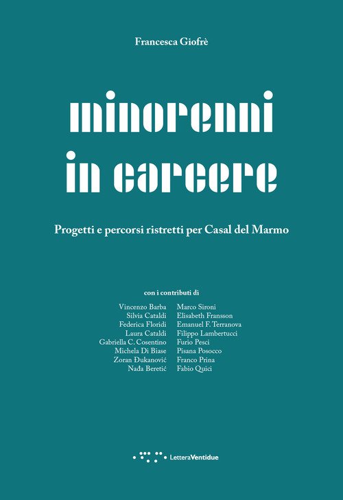 Minorenni in carcere. Progetti e percorsi ristretti per Casal del Marmo
