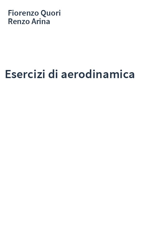 Esercizi di aerodinamica