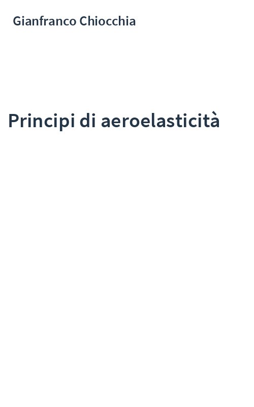 Principi di aeroelasticità