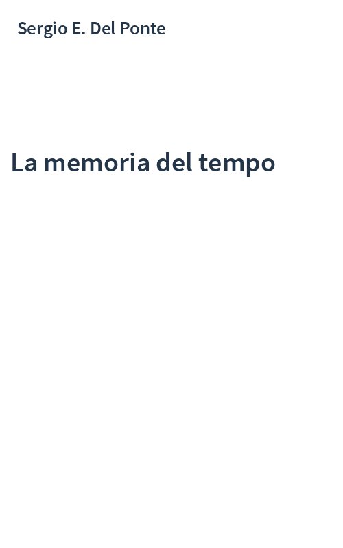 La memoria del tempo