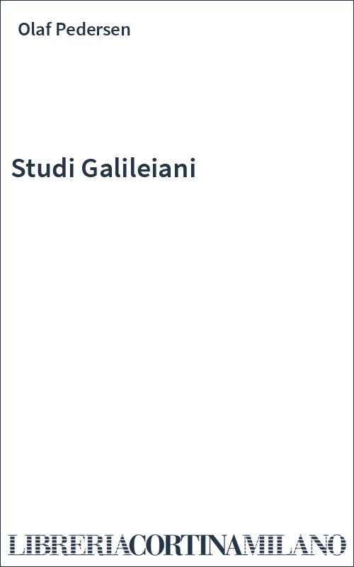 Studi Galileiani