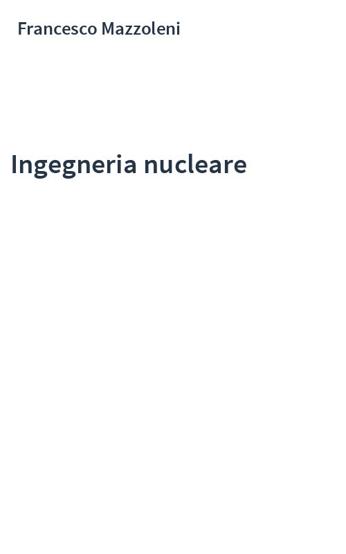 Ingegneria nucleare