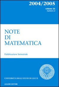 Note di matematica