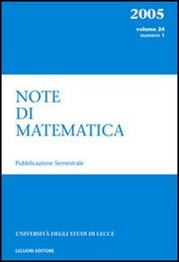 Note di matematica