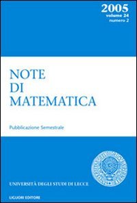 Note di matematica
