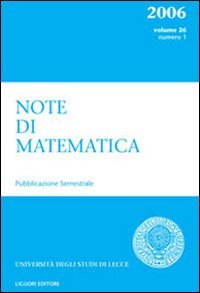 Note di matematica