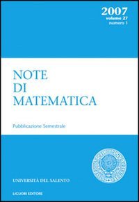 Note di matematica