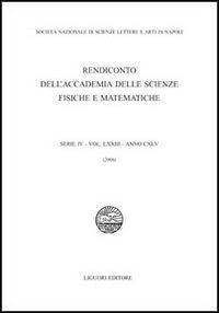 Rendiconto dell'Accademia delle scienze fisiche e matematiche. Serie IV