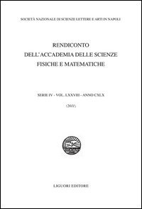 Rendiconto dell'Accademia delle scienze fisiche e matematiche. Serie IV