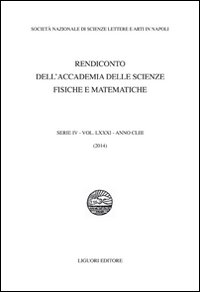 Rendiconto dell'Accademia delle scienze fisiche e matematiche. Serie IV