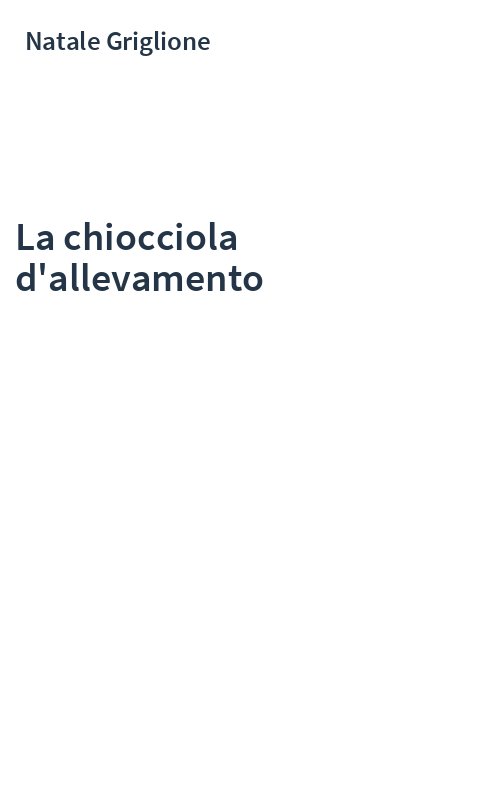 La chiocciola d'allevamento