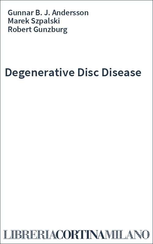 Degenerative Disc Disease