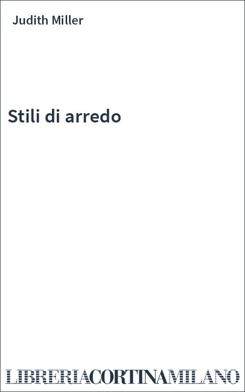 Stili di arredo