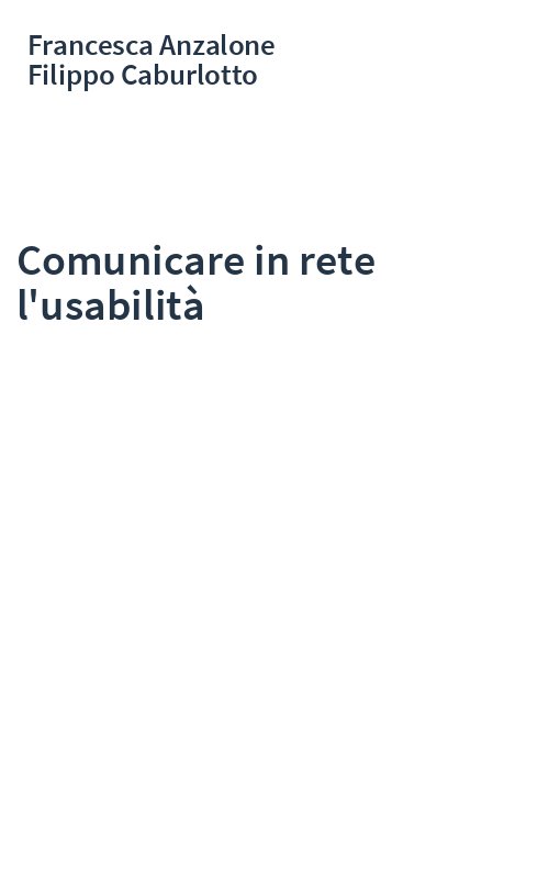 Comunicare in rete l'usabilità