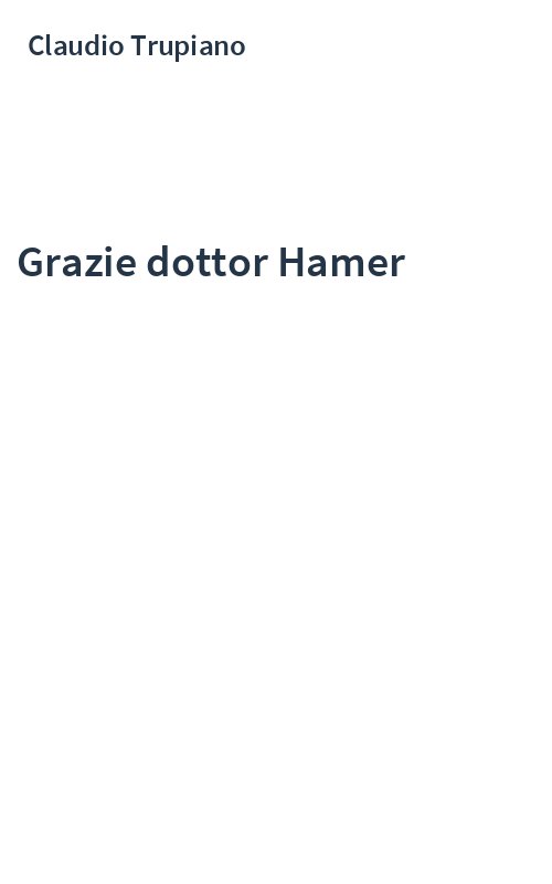 Grazie dottor Hamer