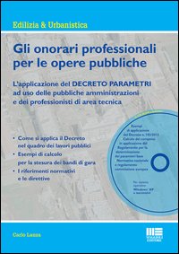 Gli onorari professionali per le opere pubbliche