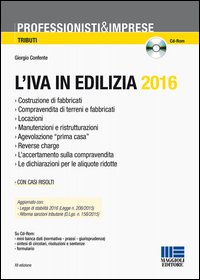 L'IVA in edilizia 2016