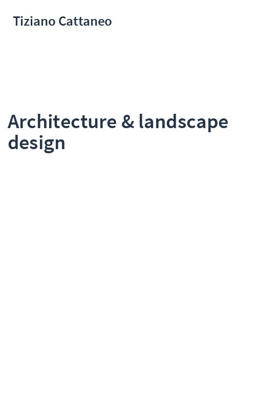 Architecture & landscape design