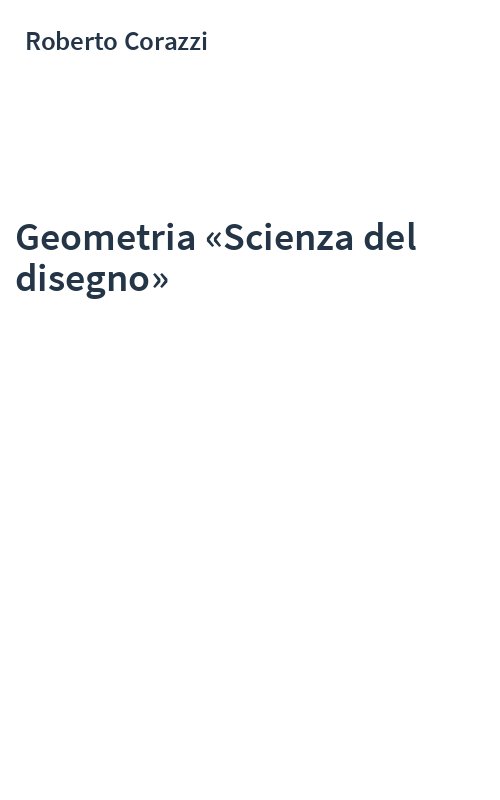 Geometria «Scienza del disegno»