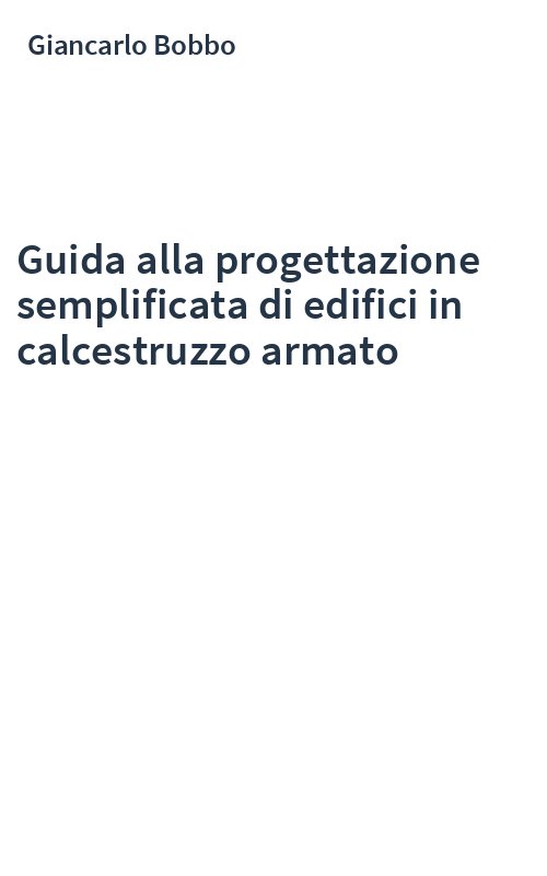 Guida alla progettazione semplificata di edifici in calcestruzzo armato