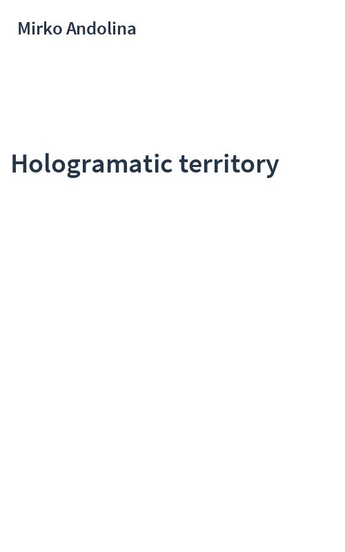 Hologramatic territory