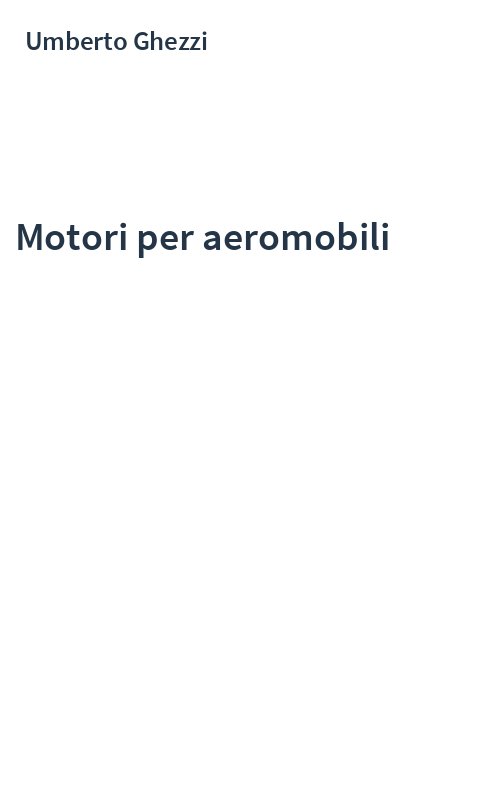 Motori per aeromobili