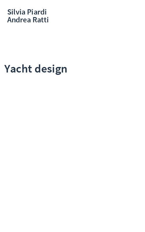 Yacht design