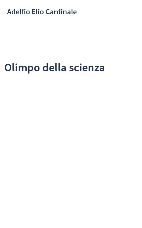 Olimpo della scienza