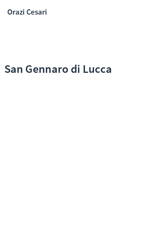 San Gennaro di Lucca