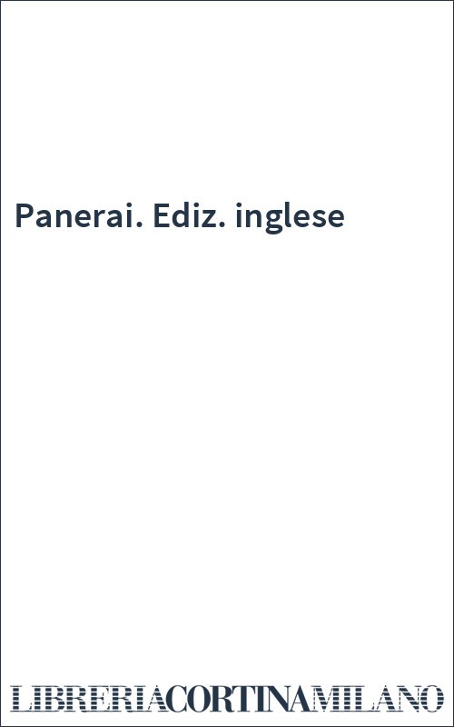 Panerai. Ediz. inglese