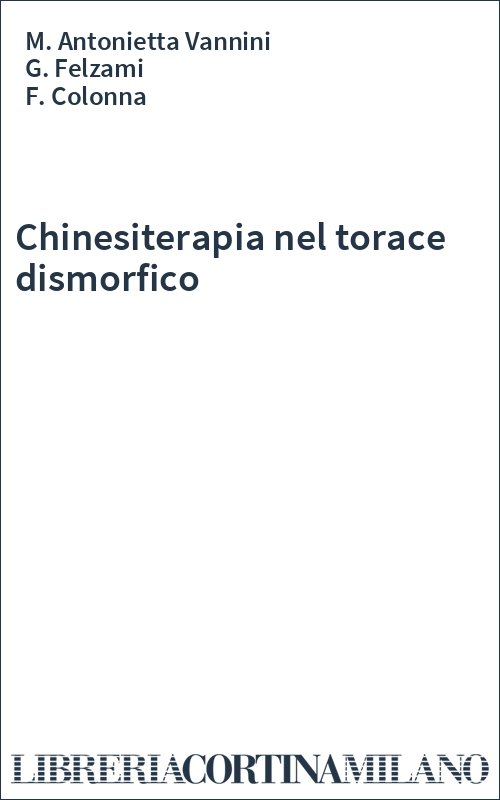 Chinesiterapia nel torace dismorfico