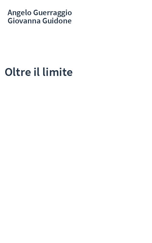 Oltre il limite