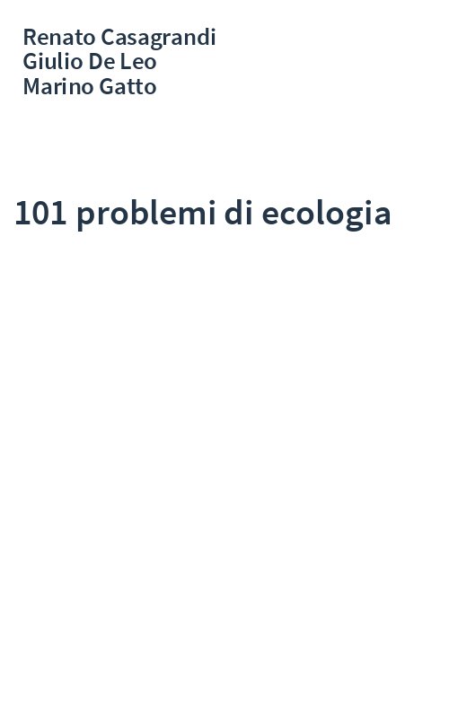 101 problemi di ecologia
