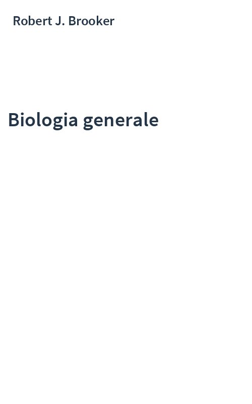 Biologia generale