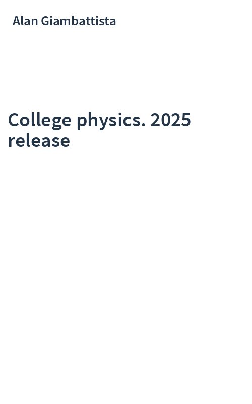 College physics. 2025 release