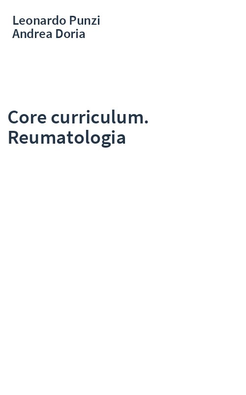 Core curriculum. Reumatologia