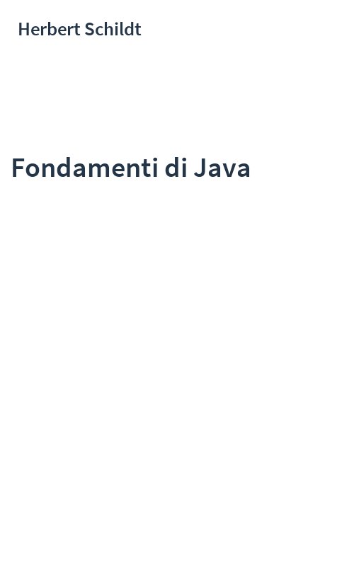 Fondamenti di Java