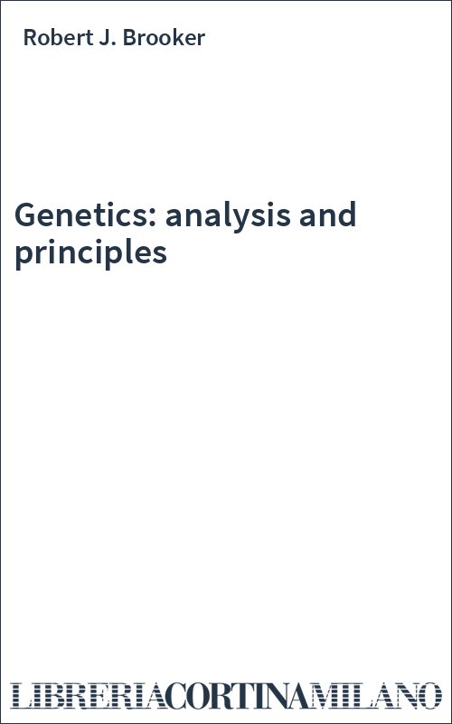 Genetics: analysis and principles